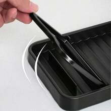 1 件锅盖架厨房勺子架台面滴水盘收纳架多功能烹饪用具架保持台面清洁防溢架厨房工具配件