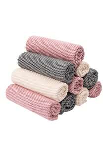 5/10/15/20片装厨房多功能清洁布家用清洁布吸水擦车巾厨房清洁布洗碗布