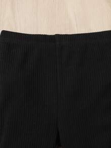 Baby Solid Flare Leg Trousers
