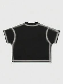 ROMWE MEN Street Life 男士休闲印花圆领短袖T恤 - 彩色 - 查看 2