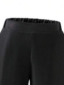 SHEIN 2 件套青少年男孩绅士套装 - 无袖背心夹克 + 长裤套装，优雅正式服装，适合生日派对、婚礼、周年纪念、毕业典礼、返校 - 彩色 - 查看 4