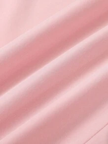 1 件年轻女孩甜美格子拼布长袖衬衫裙，后背隐形拉链设计，舒适可爱的连衣裙，适合家庭聚会、郊游、学校和其他场合 - 彩色 - 查看 8