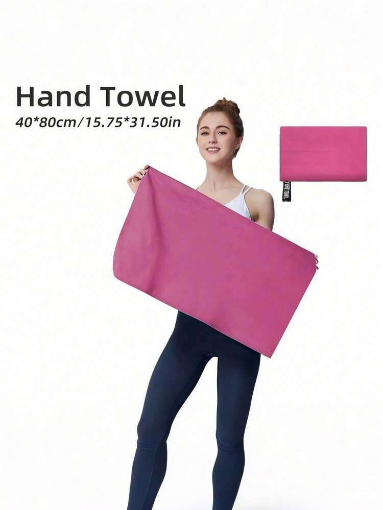 SHEIN Mikrofiberhandduk för resesport - snabbtorkande handduk, mjuk, lätt och absorberande mikrofiberhandduk för camping, gym, strandbad, yoga, simning, ryggsäcksresor, heminredning, badrumsinredning, höstdekor, strandnödvändigheter, tillbaka till skolan - 40x80 - Visa 18