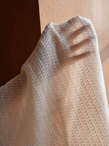 MOTF PREMIUM CUT OUT SHEER COVER UP DRESS