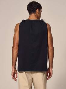 Musero 扭纹领背心 纯色 双扭纹 春季、夏季、假日、度假