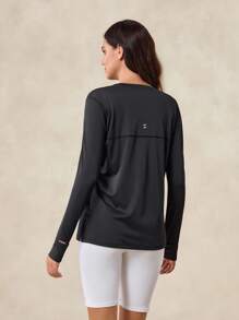 OutZeal SunProof UPF50+ Cooling Sun Protection Long Sleeve Tee Women With Watch Window