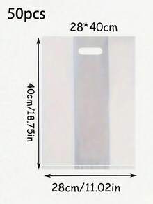 加厚高透明外卖打包袋烘焙甜品手提袋沙拉水果酸奶软膜食品袋商用手提袋 - 多規格 - 查看 11