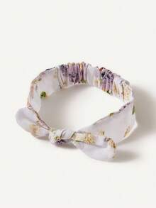 Cozy Pixies مجموعة من قطعتين تتكون من شريطة رأس بفيونكة بنفسجية وجوارب زهرية للأطفال الرضع (زوج جوارب + شريطة رأس واحدة)، مناسبة للمواليد الجدد، يمكن استخدامها كهدية - متعدد الألوان - مشاهدة 8