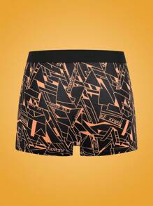 Notgurli Men Color-Blocked Edge Full Print Boxer Shorts (Set Of 5) - Multicolor - View 8