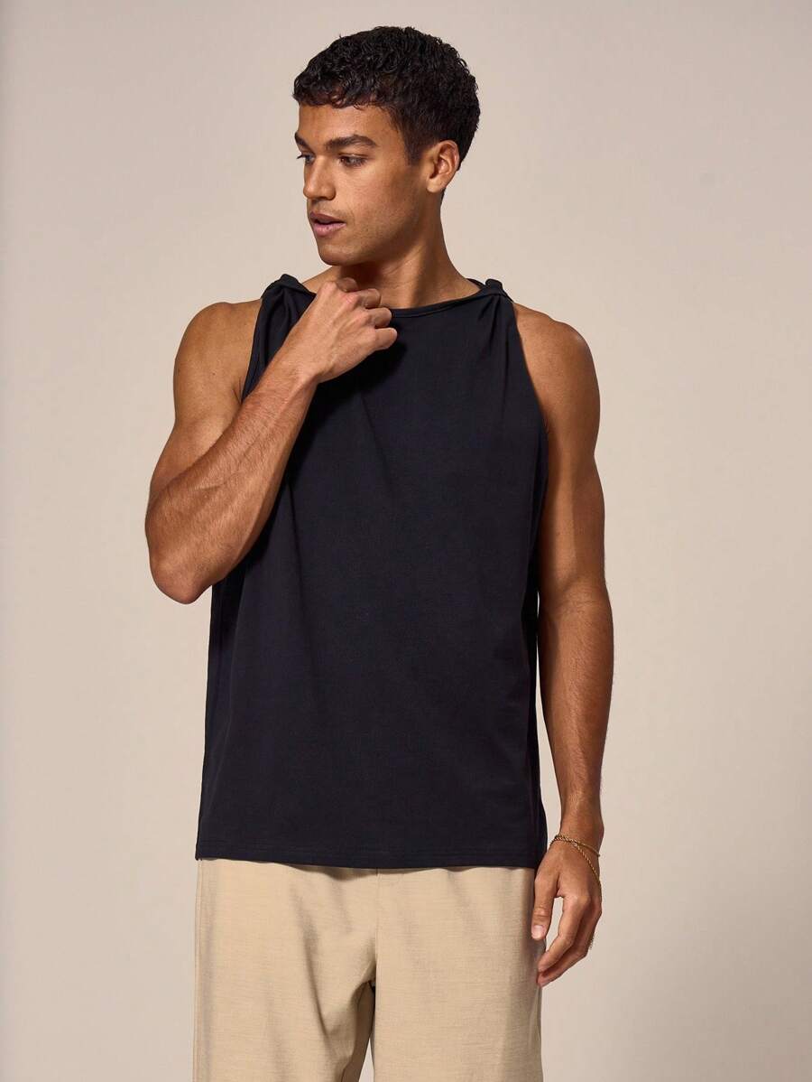 Musero 扭纹领背心 纯色 双扭纹 春季、夏季、假日、度假