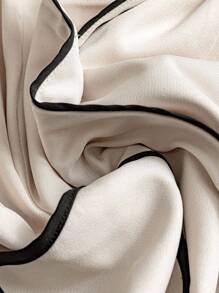 Franclia Women's Elegant Color Blocking Sleeveless Blazer For Summer