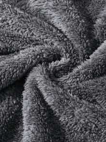 SHEIN Teen Boys' Black Corduroy Thermal Lined Slim Fit Minimalist Padded Jacket, Casual, School, Comfortable, Versatile, Soft Fabric, Suitable For Daily Wear, School, Outings, Outdoor Activities, Autumn/Winter Teen Boy Jackets Teen Boys Coats Boys Winter Jackets Boys Corduroy Jacket Boys Bomber Jacket Teen Boys Winter Clothes Boys Jackets Fall Winter - Black - View 5