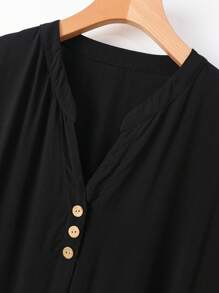 EMERY ROSE 大码女式两件套：休闲T恤和印花裤 - 彩色 - 查看 8