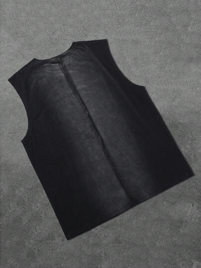 Street Life Men's Street American Appaloosa Patchwork Vest