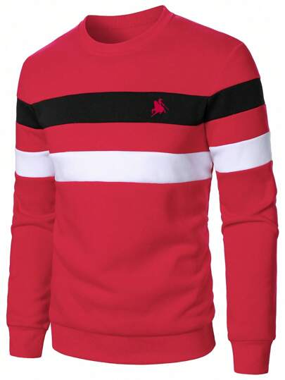 Manfinity Homme 秋季男士休闲宽松时尚百搭长袖运动衫