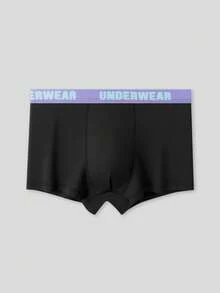 5条装 舒适休闲多色大男孩平角内裤 - 彩色 - 查看 4