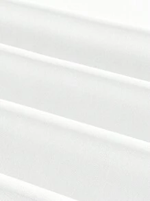 SHEIN MOD 春夏新款大码女式复古水钻链条白色露背中长连衣裙，优雅连衣裙，适合派对、宴会、音乐节、姐妹聚会、节日 - 白色 - 查看 9