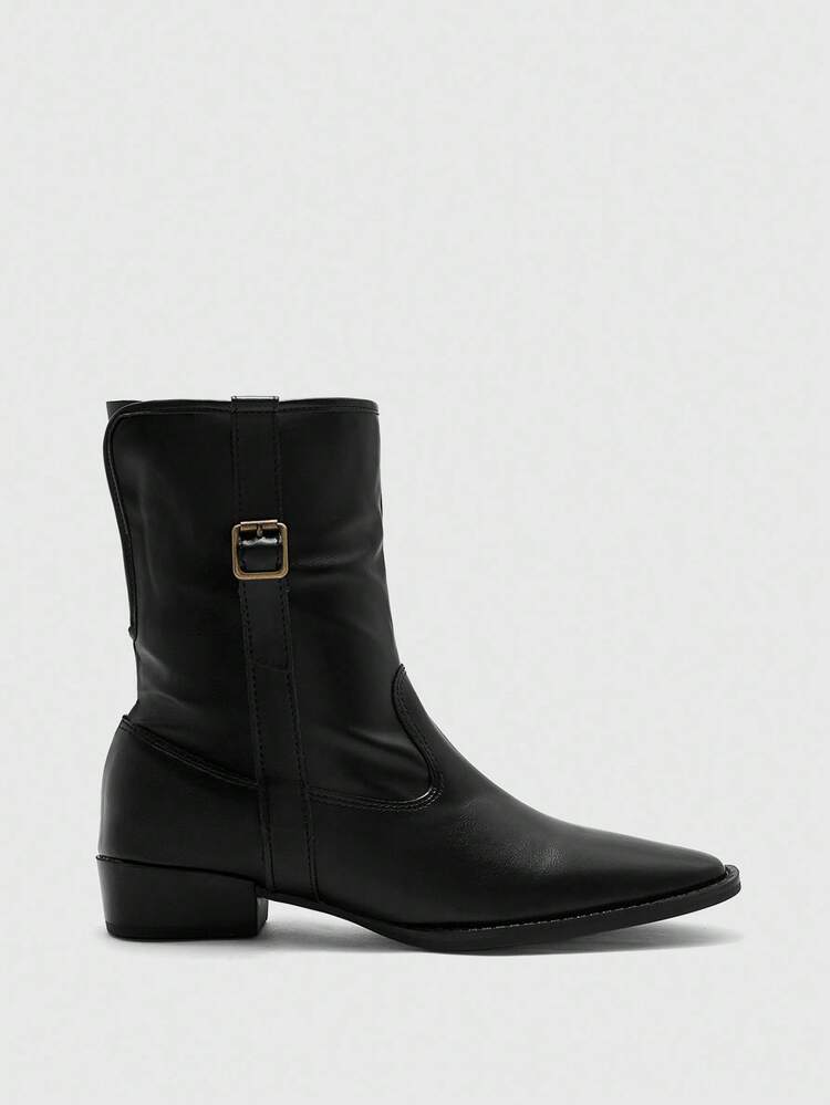 CUCCOO BIZCHIC Women's Mid-Calf Elegant Commuter Boots