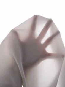 少女优雅可爱的蝴蝶结领灯笼袖领结衬衫，适合返校季和毕业季 - 白色 - 查看 6