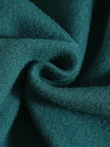 SHEIN Áo khoác bóng chày lót lông cừu ấm áp, kiểu dáng thường ngày cho bé trai/bé gái, màu cam/xanh lá cây, chất liệu dày dặn, có khóa kéo, thích hợp cho mùa thu/đông. - Nhiều màu - Xem 15