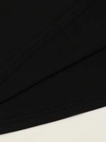 DrmWander 大码女式字母印花圆领图案 T 恤，复古休闲短袖 T 恤，适合日常穿着，女士夏季