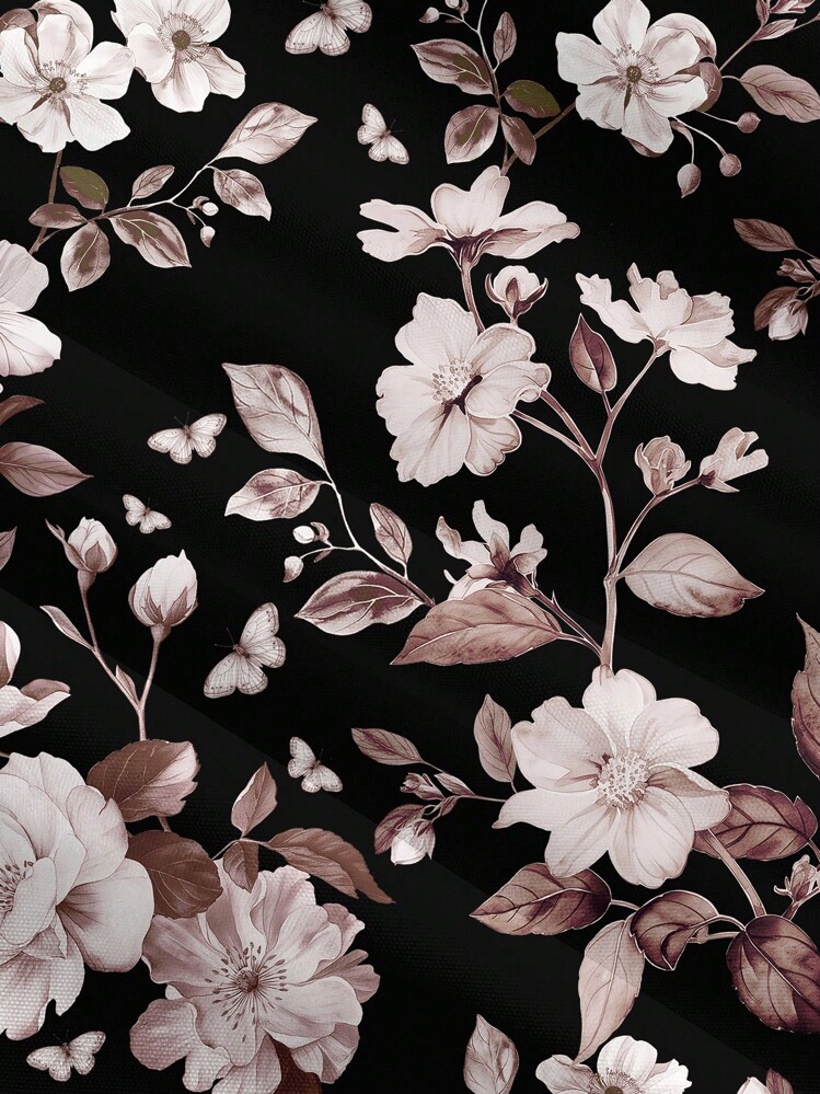 Glamance Constanza Baglietto Women Multicolour Plus Size Blouses Extra-Long Sleeve Notched Boho Plants All Over Print Plain Floral Summers Going Out Office Business Casual Fall Day Nights Women Travel Airport Streetwear Women Fall Clothes Modest Back To School Work Clothes Women Autumn And Winter Flowy Top Going Out Elegant Blouses New Year Chic Stylish Clothing Collection - Multicolor - View 3