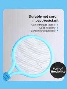 Zazumi 4PCS/Set 15.75*9.45in Large Bright Badminton And Racquetting Sports Toys, Suitable For Outdoor Family Entertainment, Creative Birthday Gifts For Boys And Girls, Seasonal Leisure & Entertainment Equipment, Activity Toys (Multi Color Selection, Random Accessories)