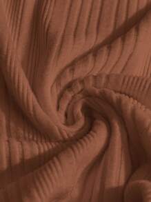 SHEIN CURVE+ Blusa de manga larga para mujer talla grande, casual y holgada de otoño, ropa de otoño para mujer