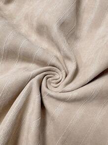 Elaquor Plus Size Women's Fashionable Elegant Lace Patchwork Button Down Long Sleeve Shirt Clothes For Women Spring - Apricot - View 8