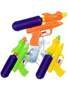 Zazumi 1/2/3PCS 7.48 * 3.93in Large Capacity Durable Powerful Spray Remote Color Outdoor Water Gun Toy, Suitable For Swimming Pool Beach Water Fighting Summer Fun Splashing War Game Party Family Reunion Backyard Play - Multicolor - View 9