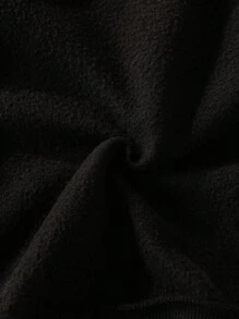 SHEIN Infant/Toddler Boys 2-Piece Set: Sweatshirt With Cute Penguin Applique & Embroidery, Long Sleeve Top And Pants Set Fall Winter