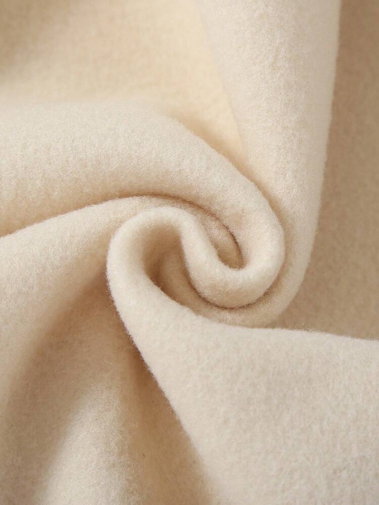 Young Girls Color Block Letter & Number Graphic Long Sleeve Jacket - White - View 7