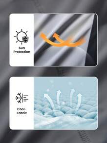 JNSQ Back To School Clothes, Tween Girls And Boys Clothes, Sports Clothing For Girls, Outdoor Professional Sports Windbreaker For Autumn, Children Hooded Patchwork Contrast Color Funny Letter Print Outdoor Sports Windbreaker - Grey - View 2