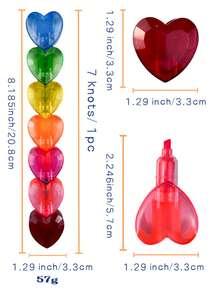 1 Stück süße fluoreszierende Stifte, geeignet für Schule und Büro fluoreszierende Marker und Kinder Graffiti Rückkehr zur Schule - Verschiedenfarbig - Übersicht 13