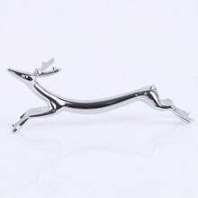 1 件不锈钢狗/鹿筷子架，日式可爱筷子架，汤匙架，刀叉架，腊肠犬餐具架，家居装饰，餐桌装饰，厨房，圣诞礼物