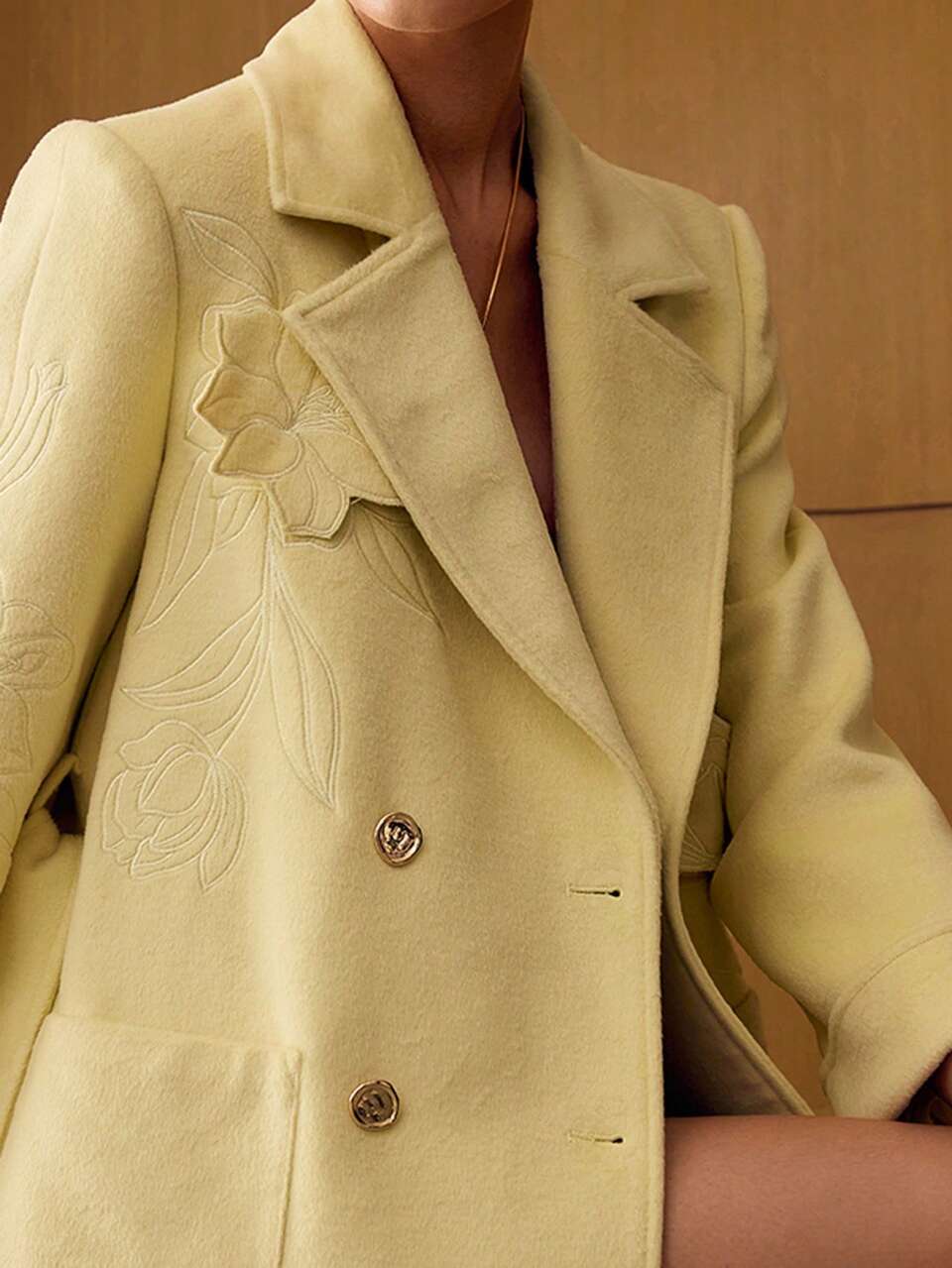 MOTF DOUBLE BREASTED OVERCOAT