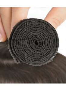 深棕色波浪卷发 1 件真人发束 161820 英寸 #2 巧克力棕色雷米接发 女士巴西双拉 - S2 - 查看 5