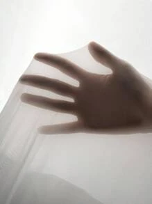 MaterniChic 孕妇纯色不对称肩带设计修身优雅连衣裙 - 白色 - 查看 8