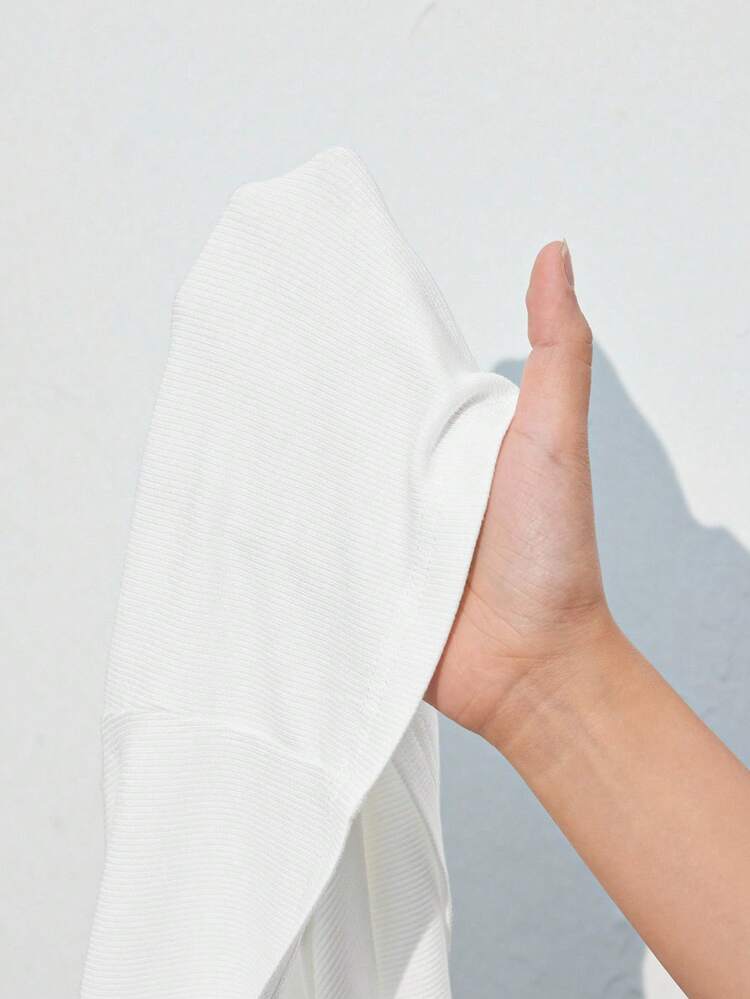 Maija 大码女式夏季串珠连体时尚优雅波西米亚海滩度假风格休闲夏季白色背心短款上衣西部女装、商务休闲女装、外出上衣、度假女装、办公室女装、商务休闲女装、毕业装、欧洲夏季装、夏威夷女装工作/办公室装 - 白色 - 查看 9