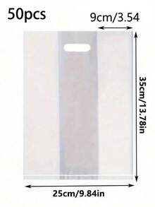 加厚高透明外卖打包袋烘焙甜品手提袋沙拉水果酸奶软膜食品袋商用手提袋 - 多規格 - 查看 10