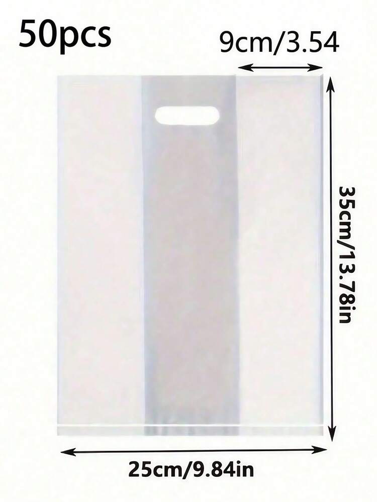 加厚高透明外卖打包袋烘焙甜品手提袋沙拉水果酸奶软膜食品袋商用手提袋 - 多規格 - 查看 10