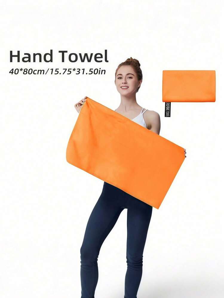 SHEIN Mikrofiberhandduk för resesport - snabbtorkande handduk, mjuk, lätt och absorberande mikrofiberhandduk för camping, gym, strandbad, yoga, simning, ryggsäcksresor, heminredning, badrumsinredning, höstdekor, strandnödvändigheter, tillbaka till skolan - 40x80 - Visa 22