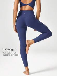 GLOWMODE 24" FeatherFit™ Low-Rise Essential Leggings