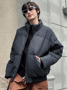 Dazy Kids 青少年（男童）秋季棉服外套 - 藏蓝色 - 查看 7