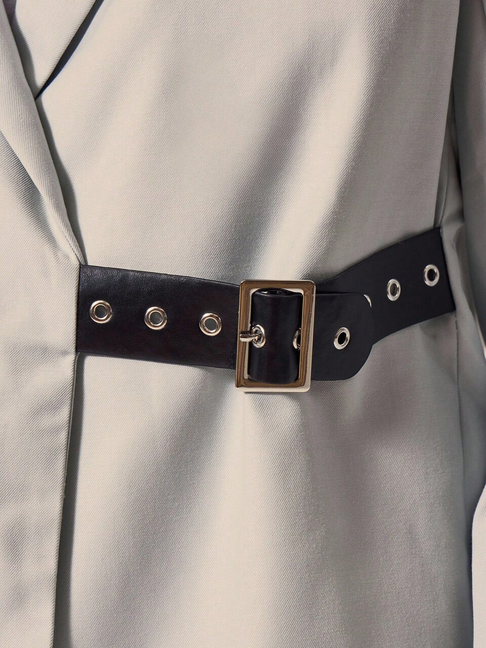 Blazer Jacket Belt Fastening Jacket Only Summer Spring Holiday Vacation