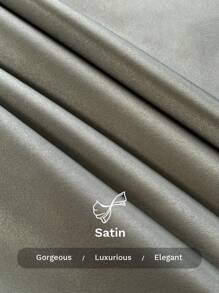 Elenzga Mono largo de mujer con cuello en V verde oliva, cintura ceñida y detalles recogidos - Verde Oliva - Ver 9