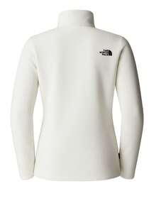 The North Face Graphic Pattern Half Zip Sweatshirt - White Dune-NPF - View 2