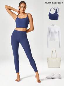 GLOWMODE 24" FeatherFit™ Low-Rise Essential Leggings