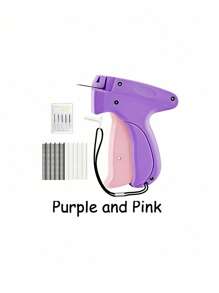 Professional Tagging Gun For Clothes - Quick No-Sew Fabric Fixer With 6 Fine Needles & 1000 Fasteners, Speedy Hemming Tool For Garments, Micro Stitchy Repair Kit (Sticky Sewing Alternative - Multicolor - View 20
