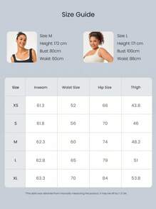 GLOWMODE 6 英寸 FeatherFit™ 塑腹骑行短裤 健身房夏季健身